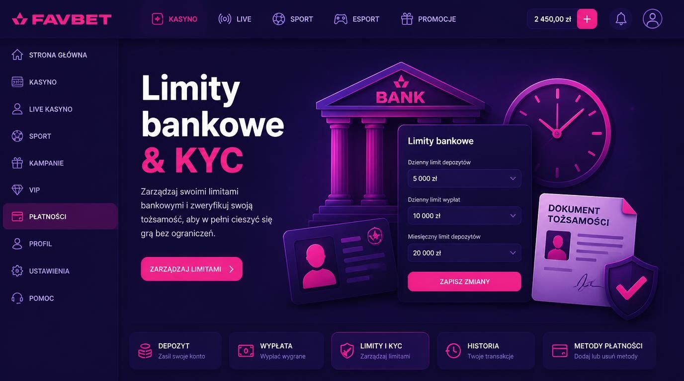 Limity bankowe, KYC, dokumenty